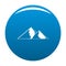 Mountain for extremal icon blue