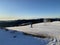 Mountain Feldberg in germany in winter time