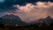 Mountain fires at the Tiroler Zugspitz Arena in Ehrwald