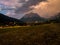 Mountain fires at the Tiroler Zugspitz Arena in Ehrwald