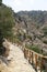 Mountain footpath in the Crete