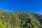 Mountain forest landscape in the Kropa region of Slovenia