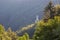 Mountain forest landscape in the Kropa region of Slovenia