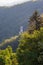 Mountain forest landscape in the Kropa region of Slovenia