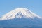 Mountain FUJI closeup with nice clear blue sky