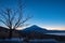 Mountain Fuji and Lake Yamanakako