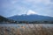 Mountain Fuji View from Lake Kawaguchigo Panorama Japan landmark