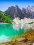 Mountain Glacial Lake