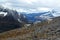 Mountain goats in Kananaskis, the Canadian Rocky Mountains