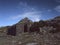 Mountain granite hut ruin