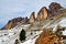 Mountain group Sassolungo Langkofel.South Tyrol, Italy.