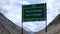 Mountain Highway, Not Runway A Signboard Amidst Peaks in kargil