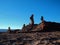 Mountain hills desert panorama Chile san Pedro de Atacama