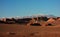 Mountain hills desert panorama Chile san Pedro de Atacama