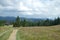 Mountain hostel in the Beskid mountains