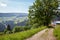 mountain huts, mountain scenery, Giant Mountains, mountain path