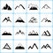 Mountain Icons Set