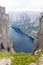 Mountain Kjerag in Norway