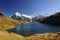 Mountain lake Bachalpsee near Grindelwald