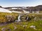 Mountain lake Flotvatnet, Aurlandsfjellet Norway