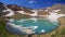 Mountain Lake of Hesarchal glacier