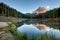 Mountain lake, Lago Antorno, Dolomites