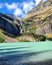 Mountain lake land valley glacier national park Grinnell foryou