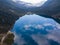 Mountain lake Morskie Oko in Tatra Mountains, Poland