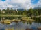 Mountain lake Nove Strbske pleso in National Park High Tatra, Slovakia, Europe