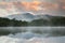 Mountain Lake Reflection off Blue Ridge Parkway