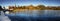 Mountain Lake Scenery Panorama