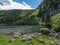 The mountain lake Soinsee in Tyrol, Bavaria