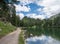 The mountain lake Soinsee in Tyrol, Bavaria