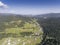 Mountain landcsape at summer time in south of Poland. View from