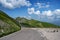 Mountain landscape along the road to Terminillo