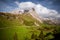 Mountain landscape in the Alps