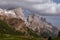 Mountain landscape in the Alps