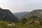 Mountain landscape in altitude in Lebanon