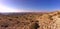 Mountain landscape in altitude in Lebanon. Wilderness