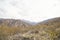 Mountain landscape in the Andean area of Potrerillos, Mendoza, Argentina