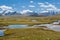 Mountain landscape. Arabel valley, Kyrgyzstan