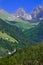 Mountain landscape in Austria Tirol