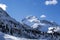 Mountain landscape in the Austrian Alps