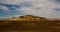 Mountain landscape in Black Desert, Bahariya, Egypt