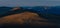 Mountain landscape, bucegi park at sunrise, carpathian mountains