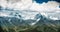 Mountain landscape, Canadian Rockies