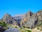 Mountain landscape eastern Turkey.