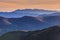 Mountain landscape in Fagaras Mountains, Romania