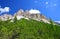 Mountain landscape in Fanes Nature Park