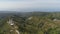 Mountain landscape farmlands and village Bali, Indonesia.